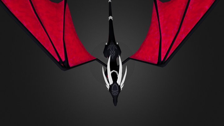 Cynder the Dragon 3D Model