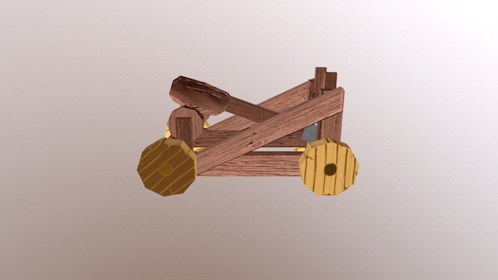 Catapult 3D Model