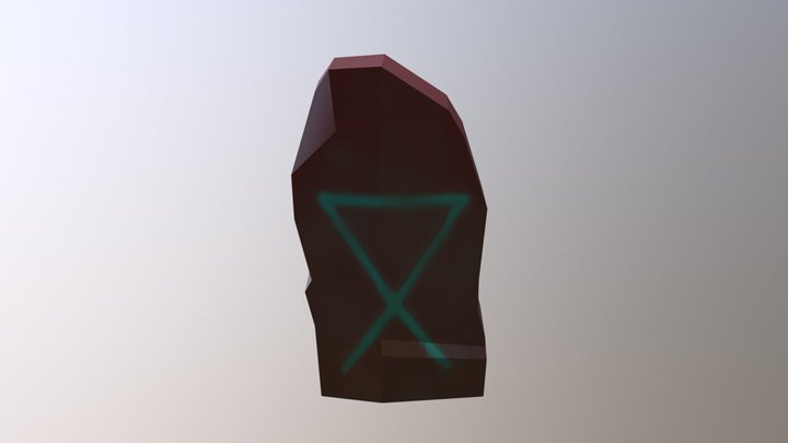 Info Stone 3D Model