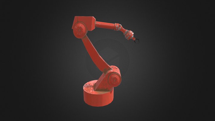 Robot Arm 3D Model