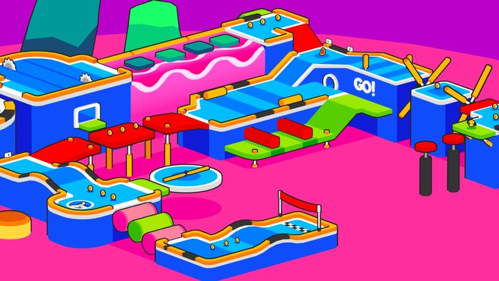 Slime Platformer 3D Model