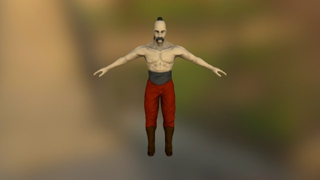 The Cossack 3D Model