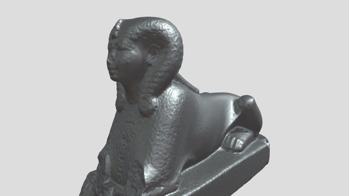 Sphinx of Queen Hatchepsut - Rome 3D Model