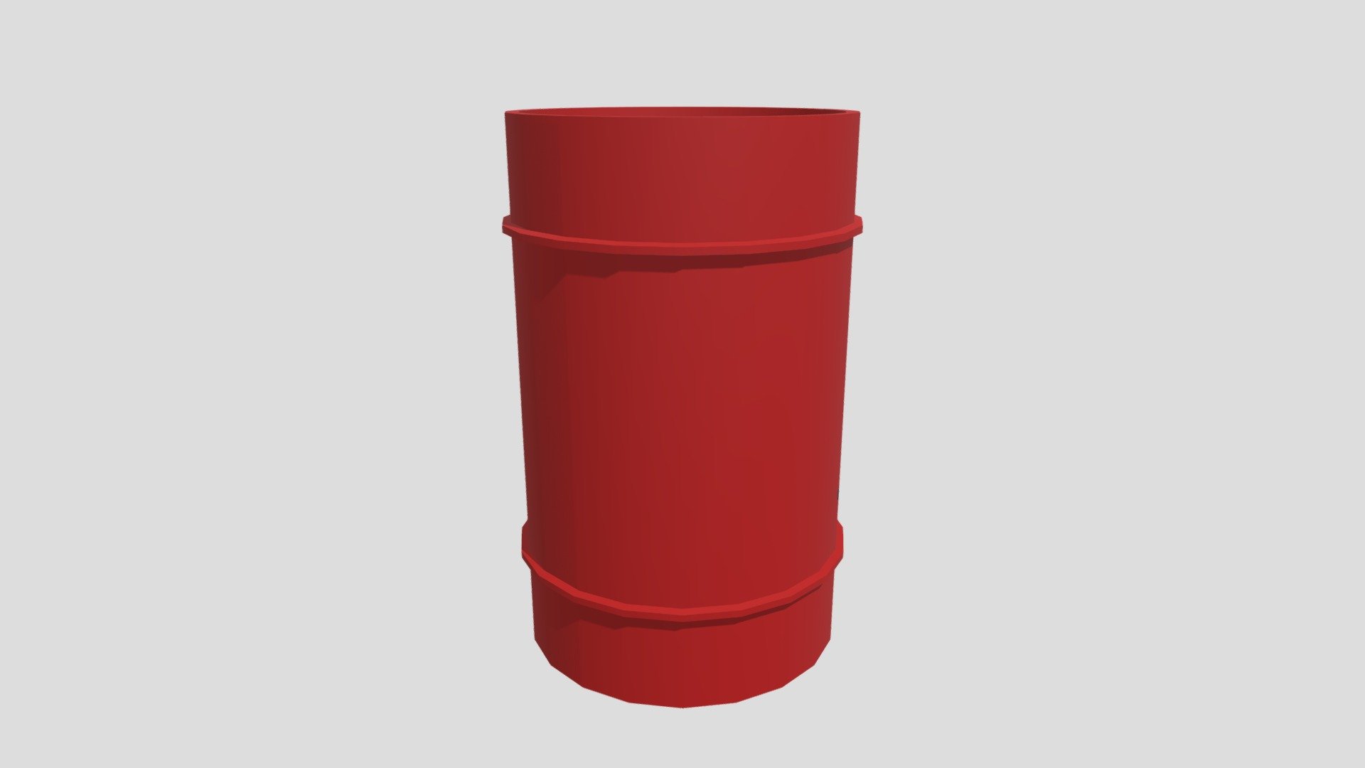metal barrel textured