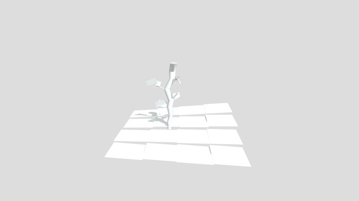Tree and grass for gtag fan game 3D Model