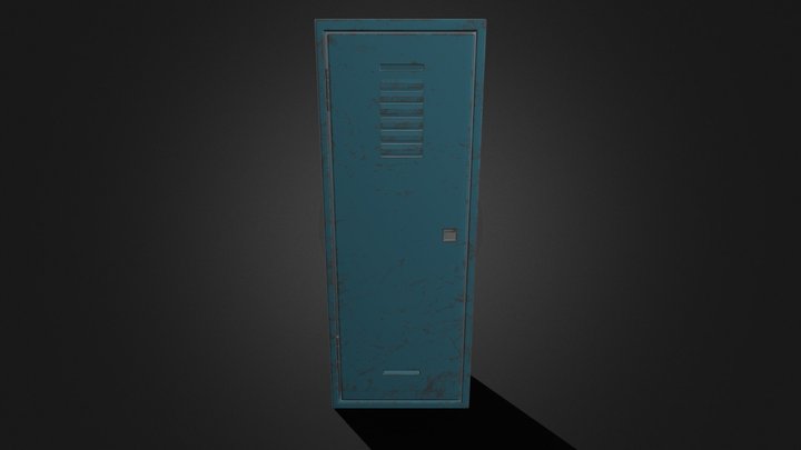 Locker 3D Model
