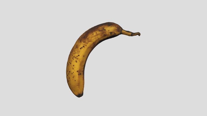 banana 3D Model