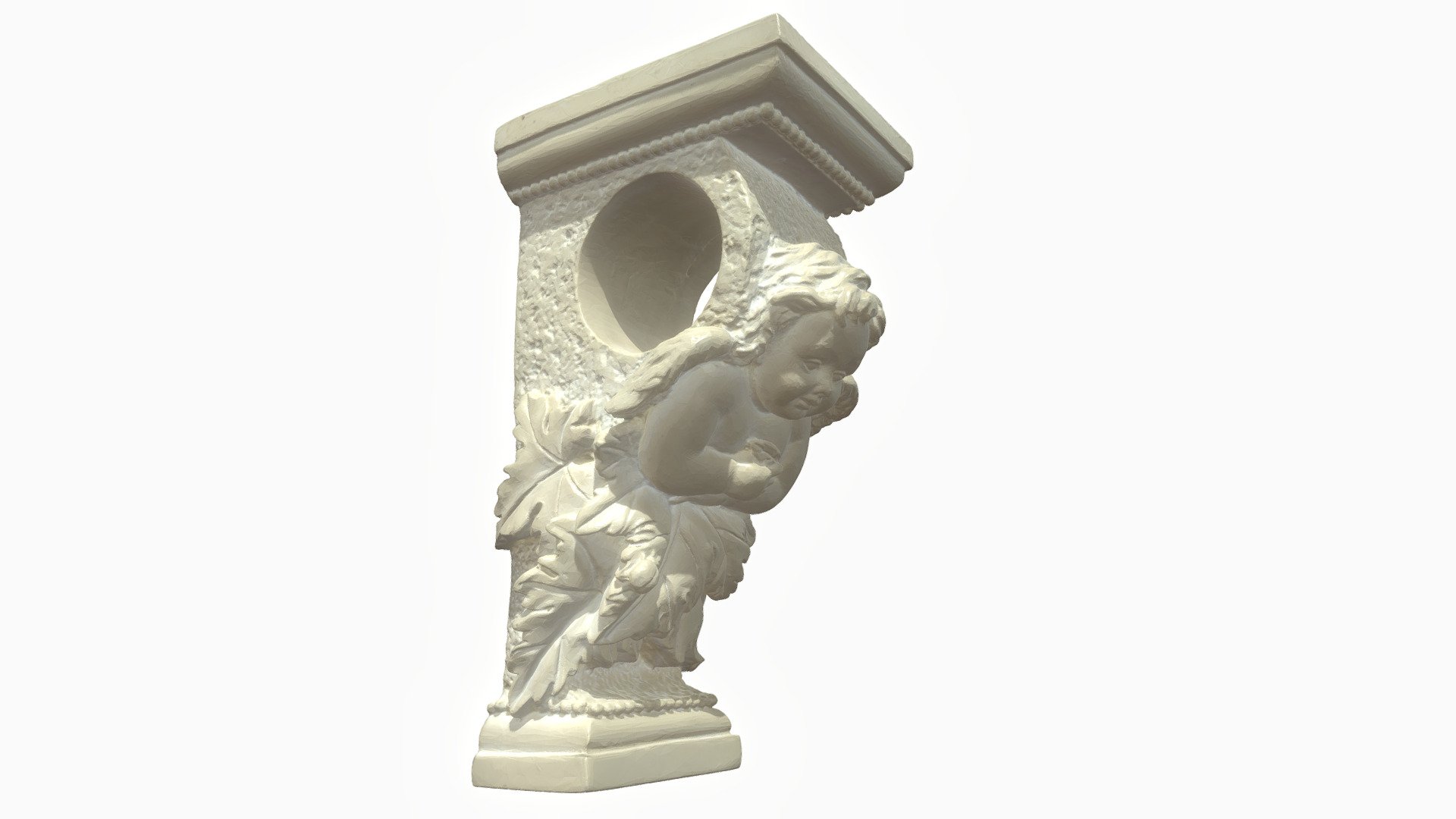 Cherub Corner Statue