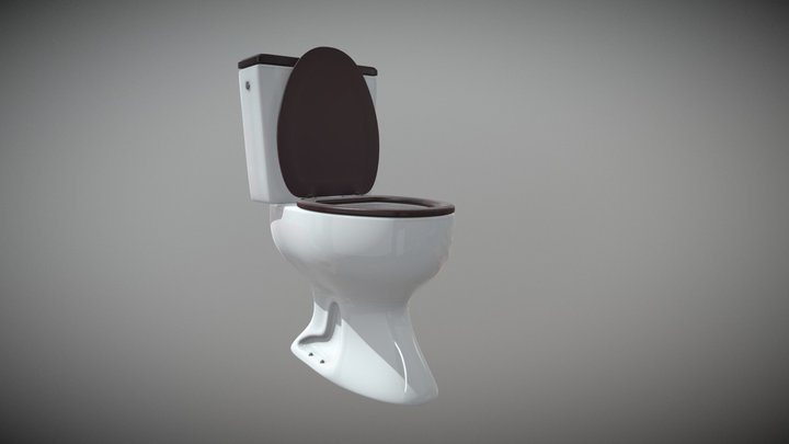 -Generic Toilete - Inodoro genérico 3D Model