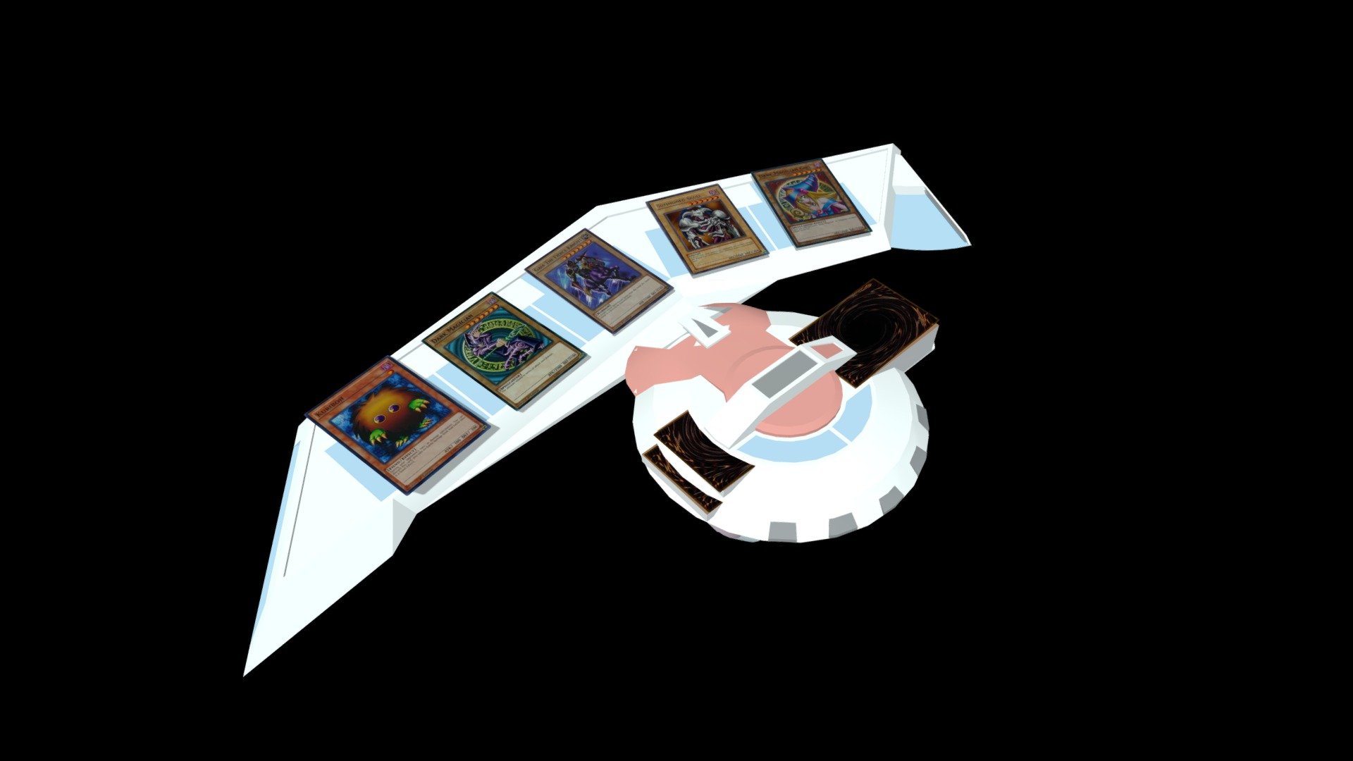 yugioh card duel disk Single Player Duel Disk Battle City Playmat – Temple Of The Gods main image 0