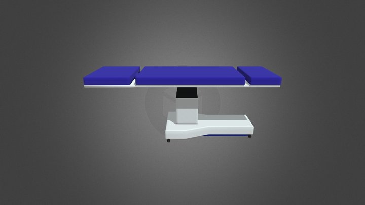 Surgery Bed 3D Model