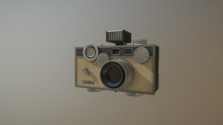 Argus vintage Camera 3D Model
