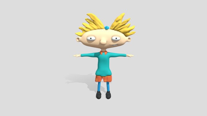 Arnold (Hey Arnold!) 3D Model