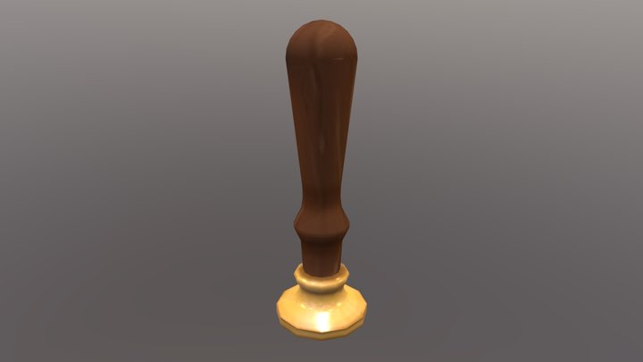 Wax Stamper 3D Model