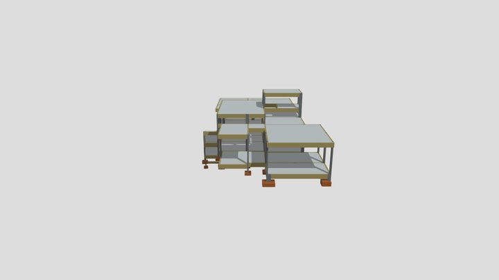 FERNANDO BRAZ  ESTRUTURA 3D 3D Model