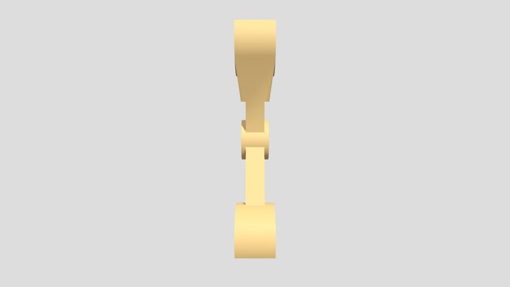 minifig battledroid arm right 3D Model