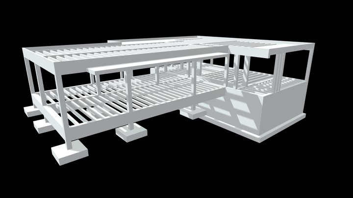 ESTRUTURA_LUIS BORGES 3D Model