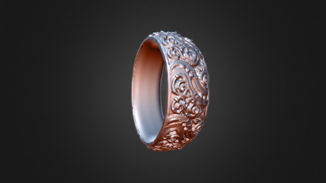 Zbrush Ring 3D Model