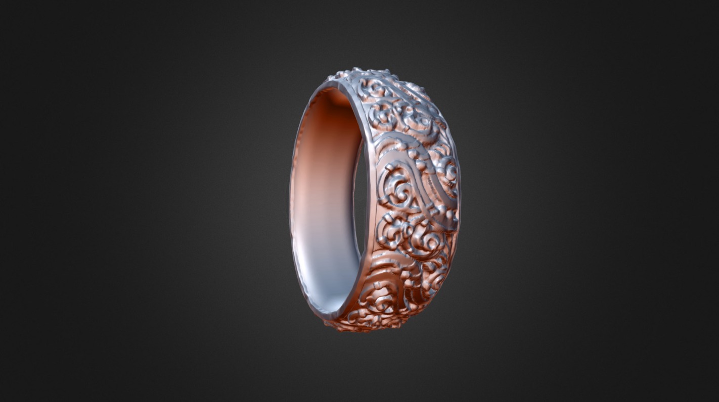 Zbrush Ring - 3D model by luteis [fbe55d8] - Sketchfab