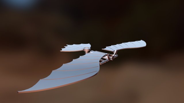 Glider 3D Model