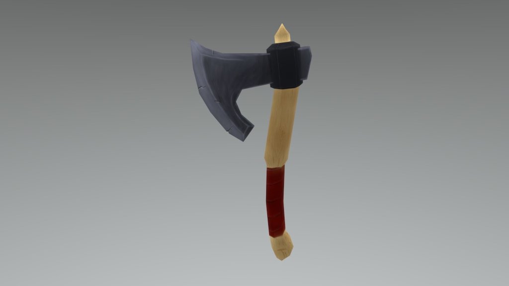 Axe - model textured - Download Free 3D model by BeardyBarber [fbe586d ...