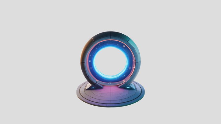 Time Mechine 3D Model