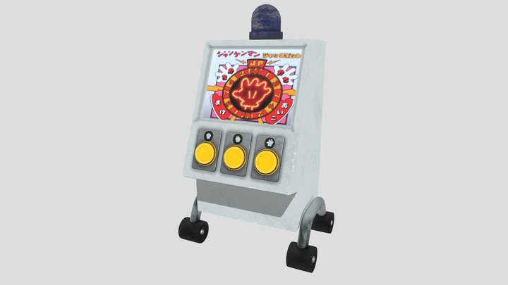 CapsuleToy Jankenman in Japan 3D Model