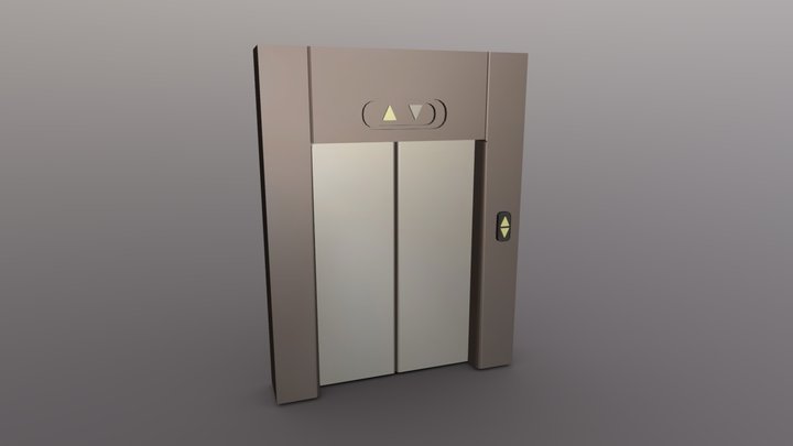 Elevator_Front 3D Model