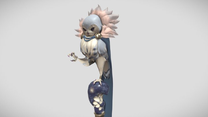 Owl Character model 3D Model
