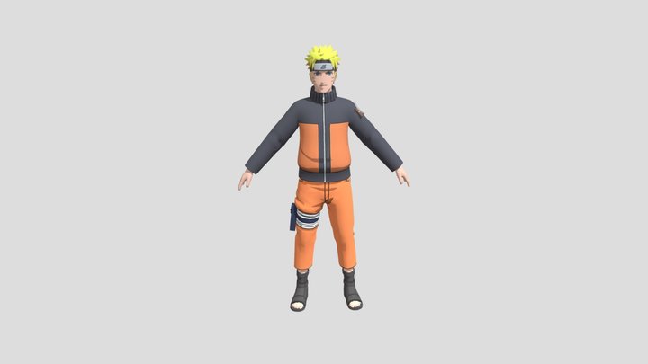 Naruto_free_fire 3D Model