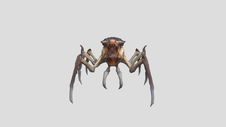 Arachnid_ Predator_0820161902_texture_fbx 3D Model