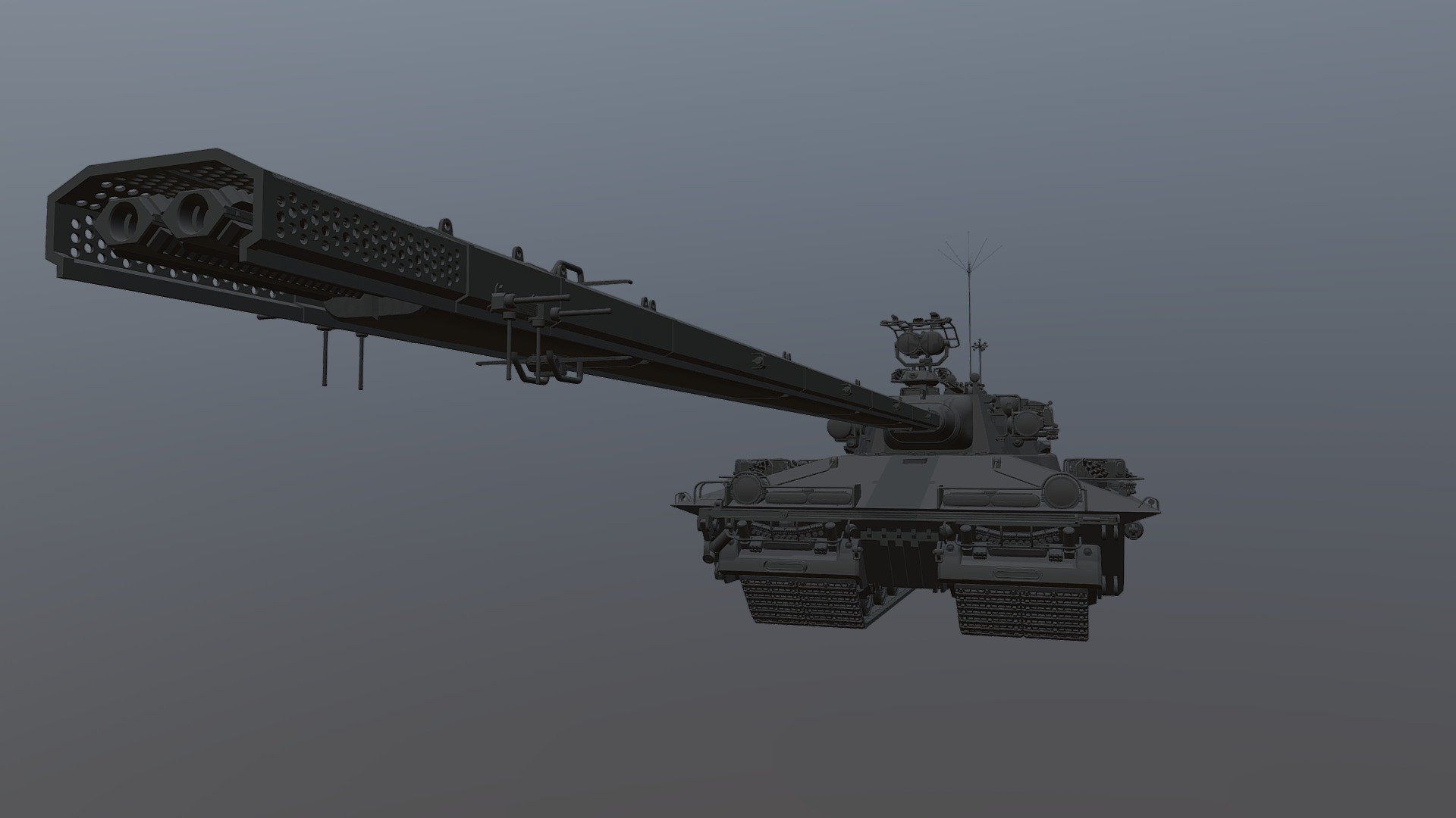 Pz. Zerstörer Tiger IV mit 17.4 cm PaK Zwilling