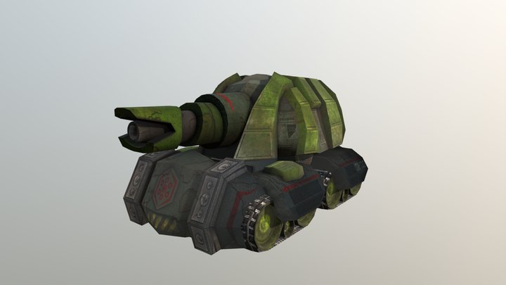 Tank Recon 2 | Tank Turtle 3D Model