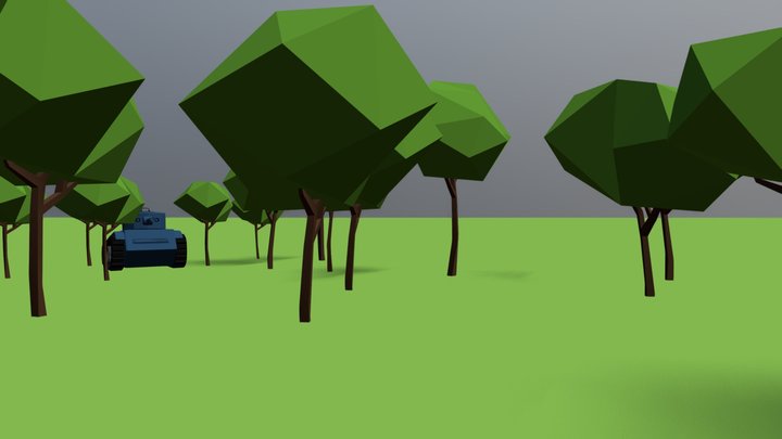 Tank 3D Model