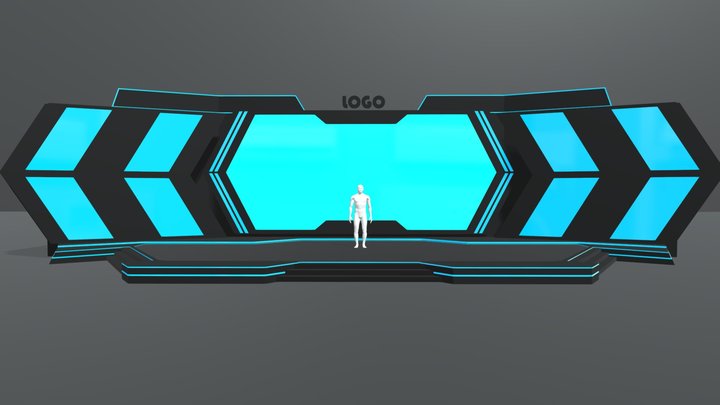 main stage digital 1 3D Model