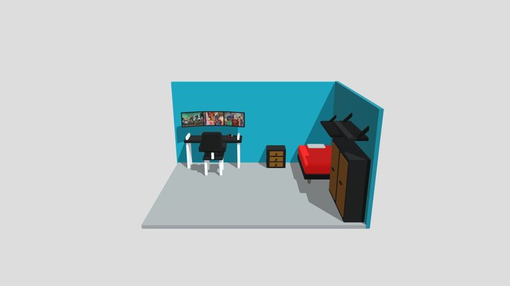 Meu Quarto 3D Model