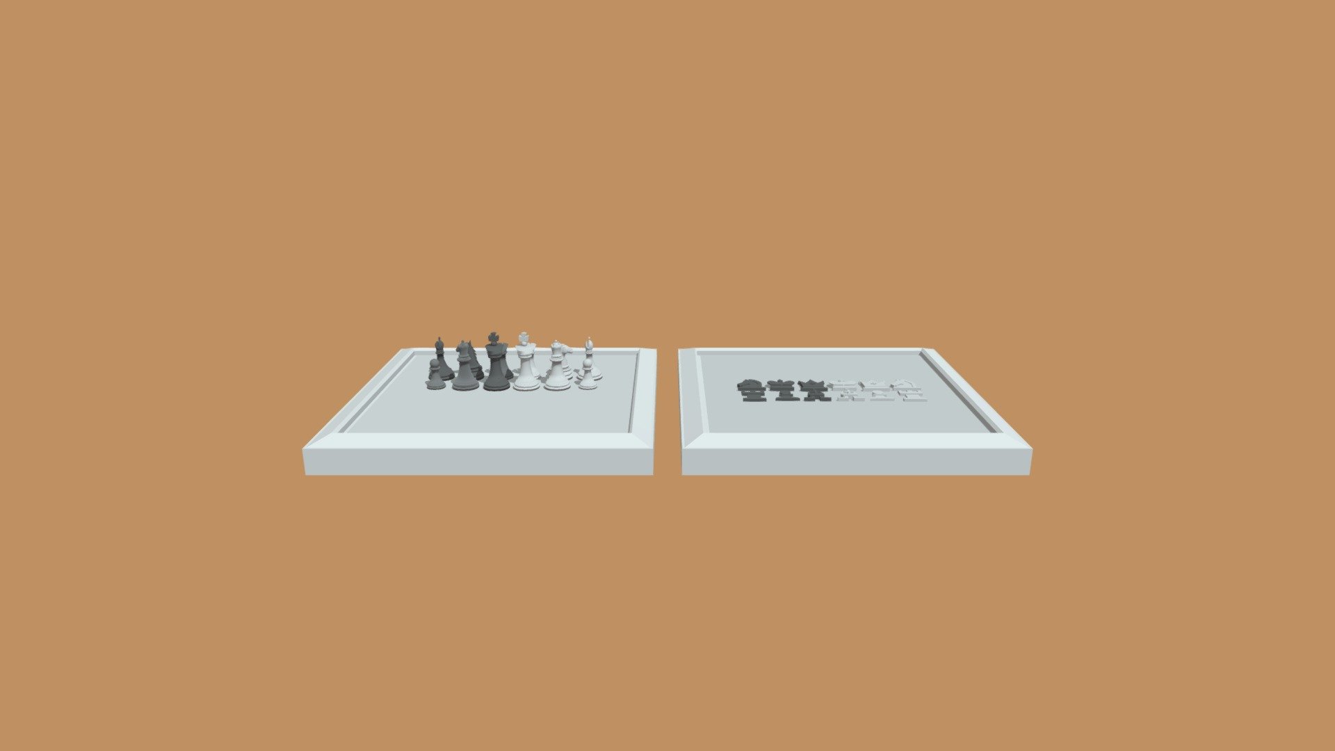 Chess pieces