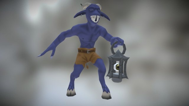 Demon - Hardway to heaven character 3D Model