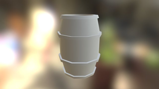 Barrel 3D Model
