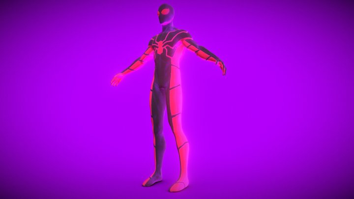 Purple And Pink Spider-Man – Modello 3D gratuito STL