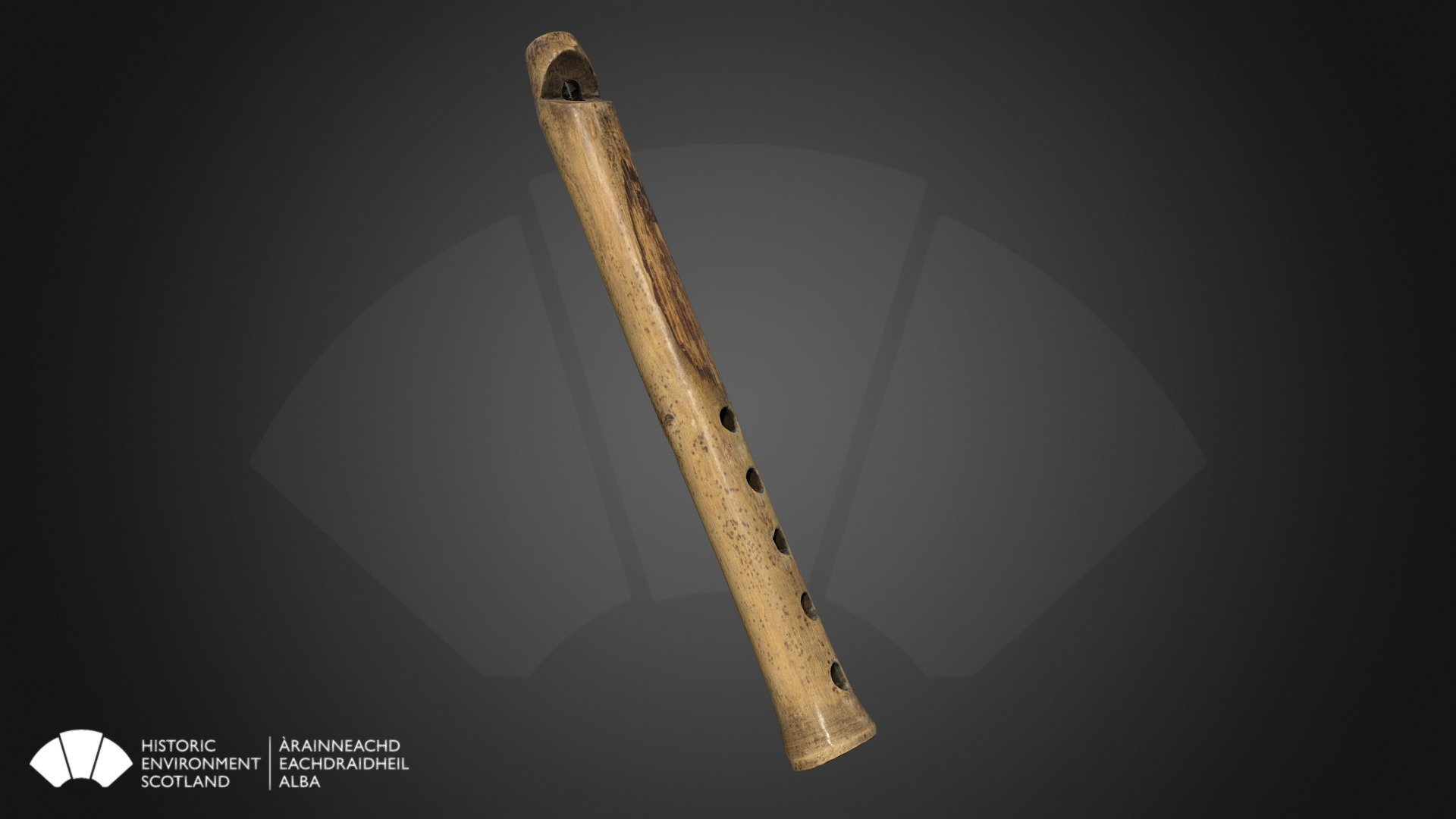 Recorder, Fort George — Sketchfab embed 3D viewer