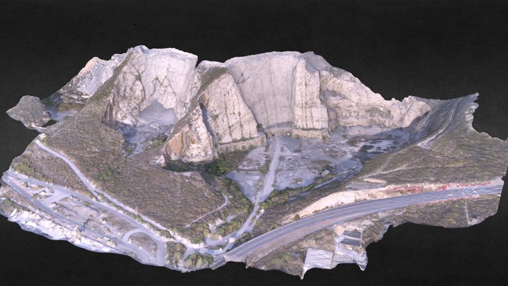 Cantera Mitras CEMEX. Monterrey. 3D Model