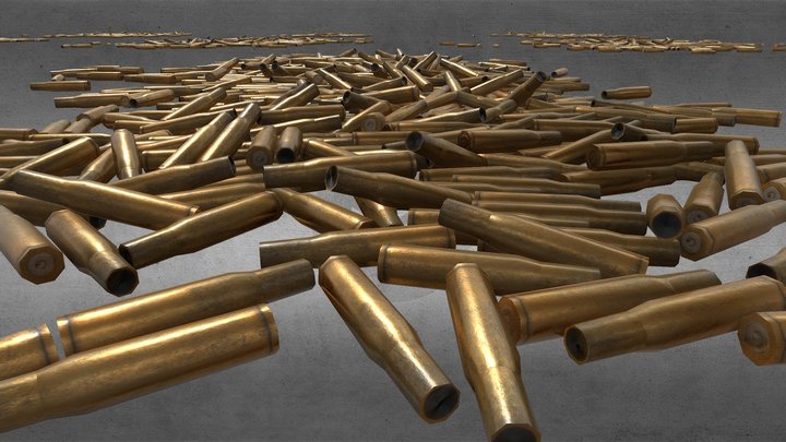 Bullet Casing Piles