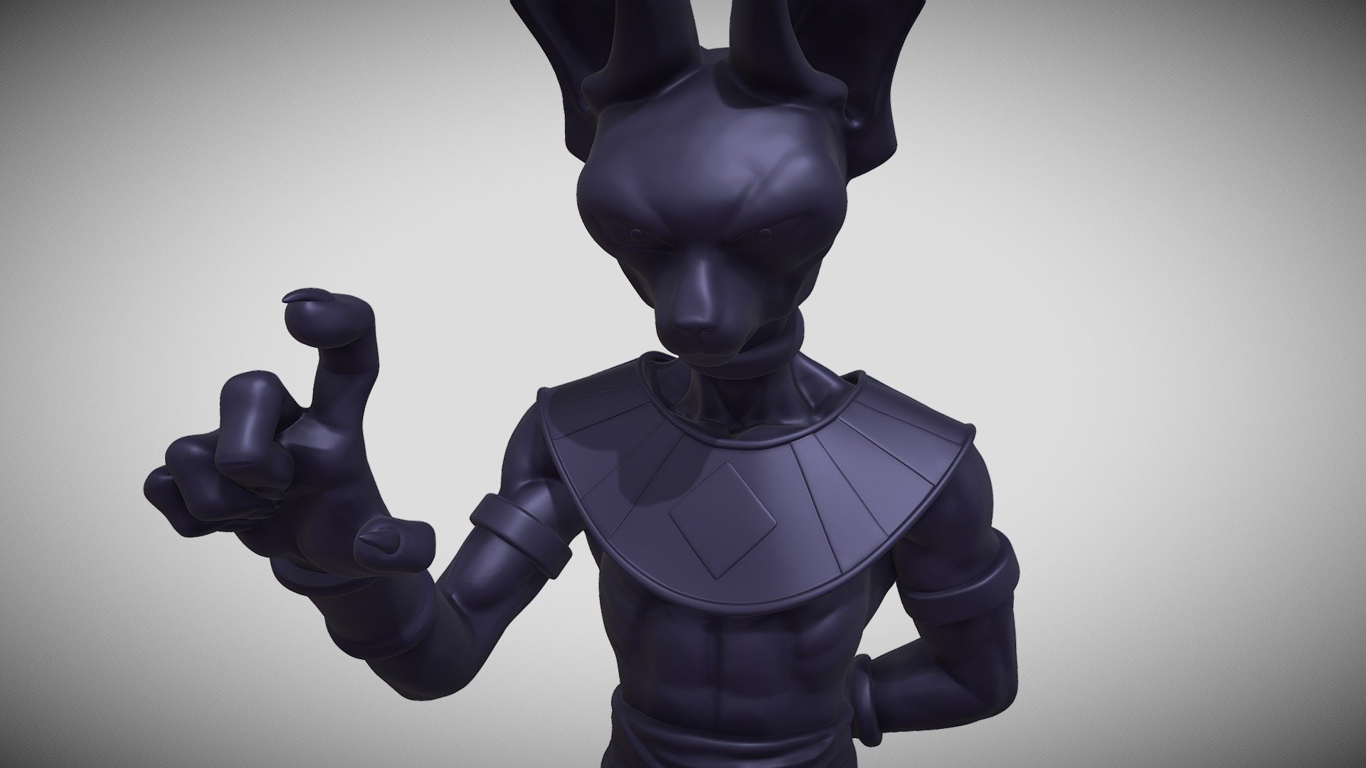 Beerus - 3D model by FGArt (@gpdraw) [fbef4e9] - Sketchfab