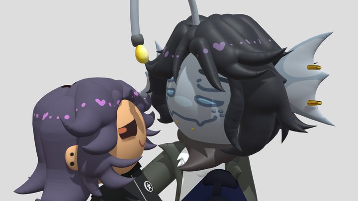 Comission - Ken x Sebastian 3D Model