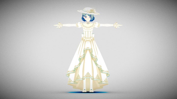 The Dress I've Wished For Nene – Free 3D Model STL