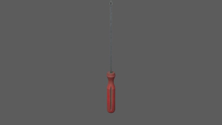Screwdriver 3D Model