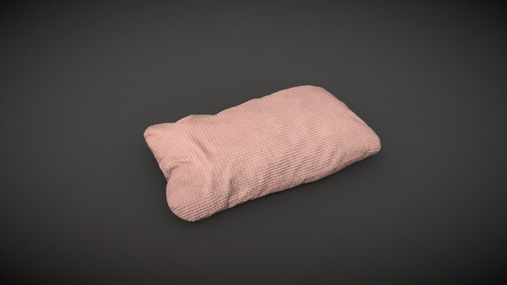 Pink pillow #2 3D Model