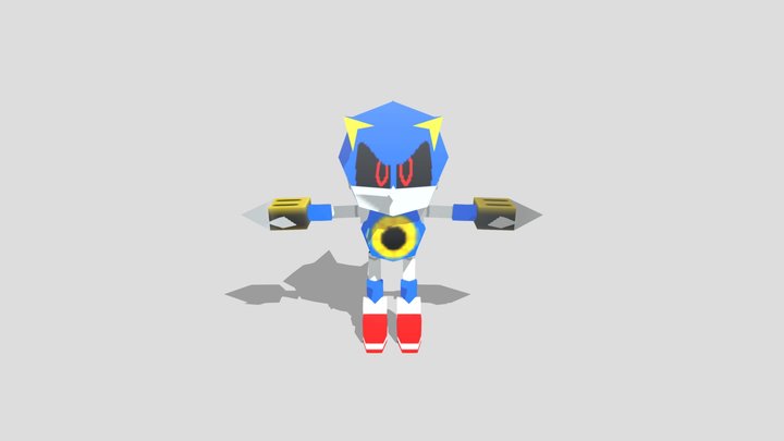 Metal Sonic 3D Model