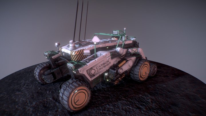 Carbon Crusher 3D Model